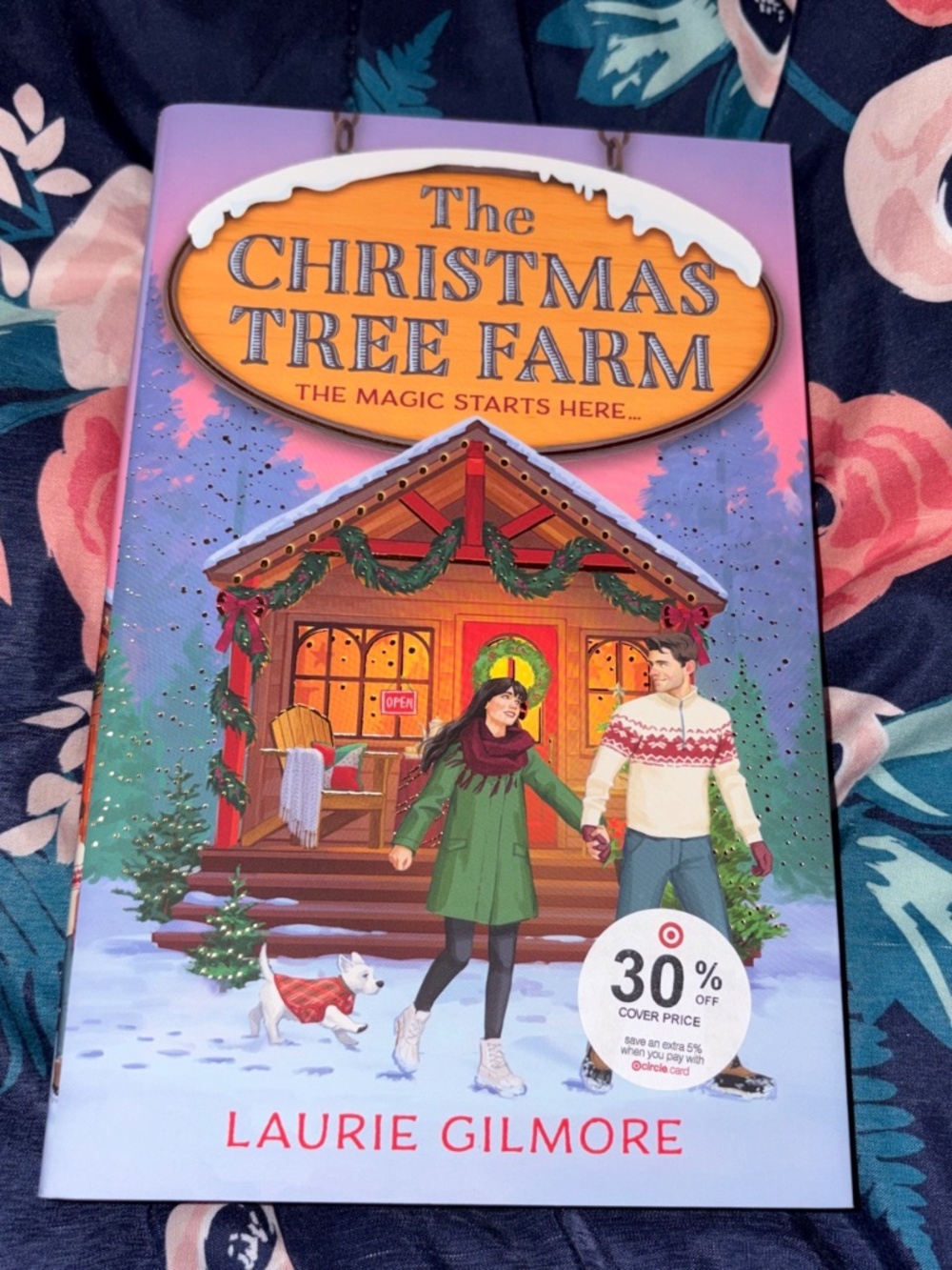 The Christmas tree farm hard cover book